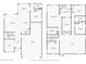 Detailed floorplan of the property showing the layout of rooms and dimensions on both floors at 2431 Murray Pass, Odessa, FL 33556