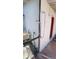 Outdoor shower fixture attached to the exterior wall of the house at 2538 Indigo Dr, Dunedin, FL 34698