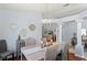 Light-filled dining room with contemporary decor and open layout at 312 Barrington Ct, Spring Hill, FL 34609