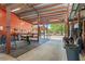 View of barn interior featuring horse-related equipment and an open, airy ceiling at 3431 Saturn Rd, Brooksville, FL 34604