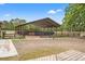Large, open horse arena with sturdy fencing and ample space for training and riding at 3431 Saturn Rd, Brooksville, FL 34604