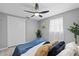Relaxing bedroom with ample natural light and plenty of storage at 4607 Kennedy Dr, New Port Richey, FL 34652