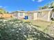 View of the house with a fenced backyard and space for Gathering enjoyment at 5128 Perennial Dr, Holiday, FL 34690