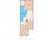Second story floorplan featuring a Primary bedroom with walk-in closet, bedrooms and bathrooms at 5383 Companion Ln, Tampa, FL 33619