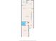First floor floorplan featuring living room, dining area, kitchen, bath, and garage at 5383 Companion Ln, Tampa, FL 33619