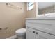 Tastefully renovated bathroom with quartz countertop and modern fixtures at 6206 11Th Ave, New Port Richey, FL 34653