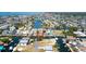 Aerial view of canal-front homes with direct access to Hudson's Marsh and the Gulf at 6432 Boatyard Dr, Hudson, FL 34667