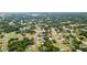 Birds eye view showing the property in a neighborhood with an inviting community setting at 7365 Pinehurst Dr, Spring Hill, FL 34606