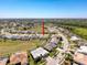 Property highlighted in a verdant residential area with numerous amenities at 8523 Regal Ln, Hudson, FL 34667