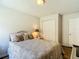 Comfortable bedroom with a queen-size bed and a closet at 1082 Nodding Shade Dr, Brooksville, FL 34604