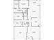 Detailed floor plan showcasing the home's layout, including the spacious primary suite, multiple bedrooms, and living areas at 1082 Nodding Shade Dr, Brooksville, FL 34604