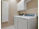Laundry room featuring a new washer and dryer set at 1171 Dartford Dr, Tarpon Springs, FL 34688