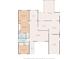 Detailed floor plan showcasing layout with primary bedrooms, living spaces, kitchen, and sunroom dimensions at 13111 Sheridan Dr, Hudson, FL 34667
