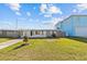 Charming single-story home features a well-maintained lawn, mature tree, and a cozy, inviting facade at 13632 Britton Dr, Hudson, FL 34667