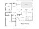 Detailed floor plan of the main home, highlighting the layout of rooms and key features at 2400 Commack Ct, New Port Richey, FL 34655
