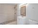 Bathroom with a walk-in shower, vanity, and neutral-colored walls at 3141 Loomis Dr, New Port Richey, FL 34655