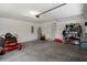 Spacious garage with ample storage space and room for equipment, tools, and vehicles at 3355 La Vista St, Brooksville, FL 34604