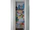 Organized linen closet featuring adjustable wire shelving for optimal storage in the home at 3355 La Vista St, Brooksville, FL 34604