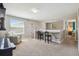 Bright and airy loft area features built-in desk and cozy seating at 3555 Bracknell Ct, Land O Lakes, FL 34638
