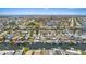 Beautiful aerial view of waterfront homes with docks and boats in a residential neighborhood at 5106 Blue Heron Dr, New Port Richey, FL 34652