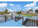 Waterfront dock with boat lift and kayak on a beautiful day at 5106 Blue Heron Dr, New Port Richey, FL 34652