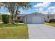 Charming single-story home with a well-maintained lawn and attached one car garage at 5106 Blue Heron Dr, New Port Richey, FL 34652