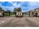 View of the gated entrance to Lexington Commons, enhancing security and privacy at 8604 Corinthian Way, New Port Richey, FL 34654