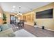 Open-concept space combining living and dining areas, perfect for entertaining at 8635 Creedmoor Ln, New Port Richey, FL 34654