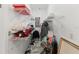 Spacious walk-in closet with wire shelving, offering ample storage space at 9078 Birmingham Ave, Weeki Wachee, FL 34613