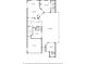 Detailed floor plan showcasing the layout of the home, including room dimensions and patio at 9400 New Orleans Dr, Weeki Wachee, FL 34613