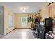 Spacious room with tiled floors and a window, perfect for music enthusiasts at 13469 Pia Ct, Spring Hill, FL 34609