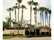 Beacon Point entrance showing the lush, tropical landscaping and well kept grounds at 14105 Agua Clara Dr, Hudson, FL 34667