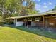 Spacious shed with multiple storage areas at 196 Lark Ave, Brooksville, FL 34601