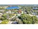Beautiful single Gathering home in a residential neighborhood with lush greenery and mature trees around at 2116 Karan Way, Clearwater, FL 33763