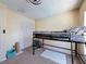 Bedroom features bunk bed and closet at 3074 Cara Ct, Palm Harbor, FL 34684