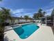 Beautiful backyard pool and patio at 3074 Cara Ct, Palm Harbor, FL 34684