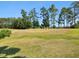 Scenic golf course view with mature trees and well-maintained green at 4423 Gevalia Dr, Brooksville, FL 34604
