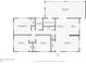 Detailed floorplan showing the layout and dimensions of each room in the house at 5031 Essex Ln, Spring Hill, FL 34606