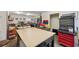 Spacious workshop area featuring ample workspace and storage solutions at 6080 Dexter Ln, Brooksville, FL 34602