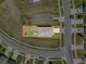 Aerial view of the property line showing home, lot and adjacent properties at 6561 Seaway Dr, Brooksville, FL 34604