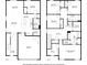 Detailed floor plan showing the layout of the home including room sizes and placements at 6561 Seaway Dr, Brooksville, FL 34604