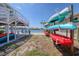 Waterfront backyard with easy kayak access and boat storage, ideal for outdoor enthusiasts at 6622 Seaview Blvd, Hudson, FL 34667