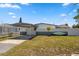 Charming single-story home featuring well-maintained lawn, carport and partially fenced yard at 6816 Sanderling Ln, Hudson, FL 34667