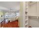 Bedroom with window seating and closet at 9652 Oakwood Hills Ct, New Port Richey, FL 34655