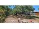 Spacious backyard with mature trees offers privacy and ample room for recreation at 10347 Caspian St, Spring Hill, FL 34608