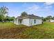 Large backyard offers plenty of space for outdoor activities and relaxation at 12331 Fulmar Rd, Weeki Wachee, FL 34614