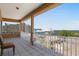 Enjoy water views from this tiled balcony at 13810 Celida Ave, Hudson, FL 34667