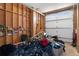 The garage offers plenty of space for a workshop or storing recreational equipment at 13810 Celida Ave, Hudson, FL 34667