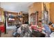 Spacious garage with car lift, storage and lots of extra room for hobbies or extra parking at 13810 Celida Ave, Hudson, FL 34667