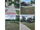 Sidewalk leading to a playground with swings and slides, surrounded by trees at 18353 Briar Oaks Dr, Hudson, FL 34667